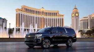 Black Chevrolet Suburban Rental